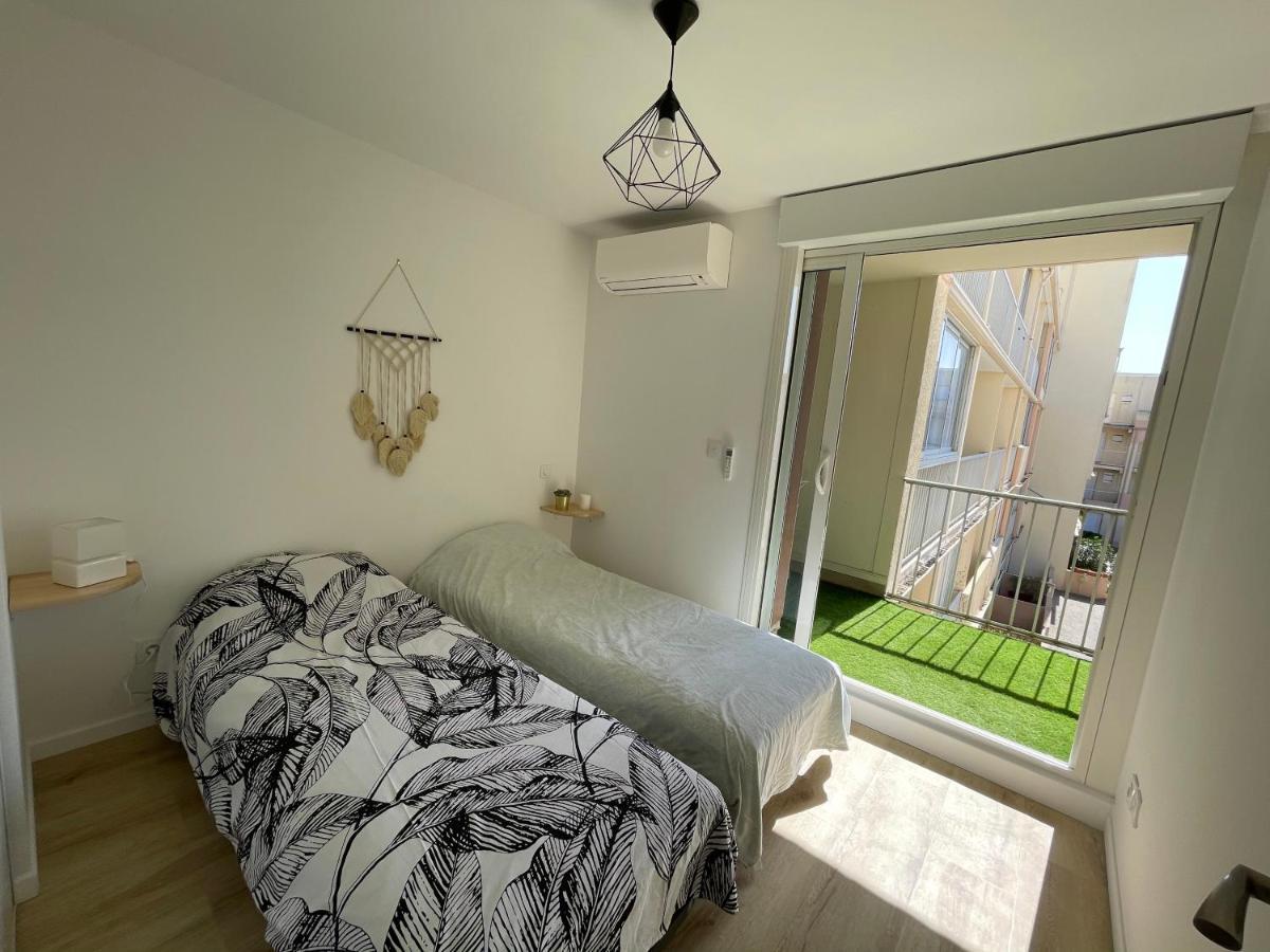 Apartmán T3 Expo Sud-Est - Parking - Piscine - Clim - Wifi Gruissan Exteriér fotografie